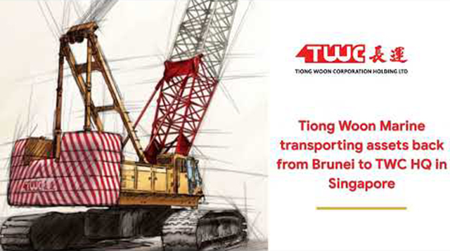 Tiong Woon Marine tugboats returning from Brunei